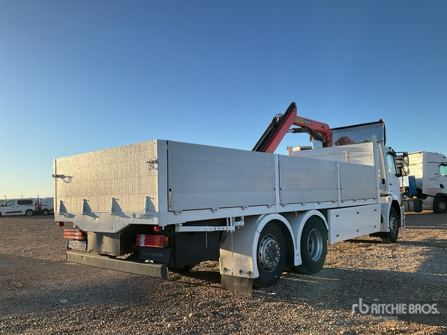 2008 Mercedes-Benz 2533L 2007 Palfinger PK10501 Articula ... Flatbed Truck with Crane - Dropside/ Flatbed truck, Crane truck: picture 3 2008 Mercedes-Benz 2533L 2007 Palfinger PK10501 Articula ... Flatbed Truck with Crane - Dropside/ Flatbed truck, Crane truck: picture 3