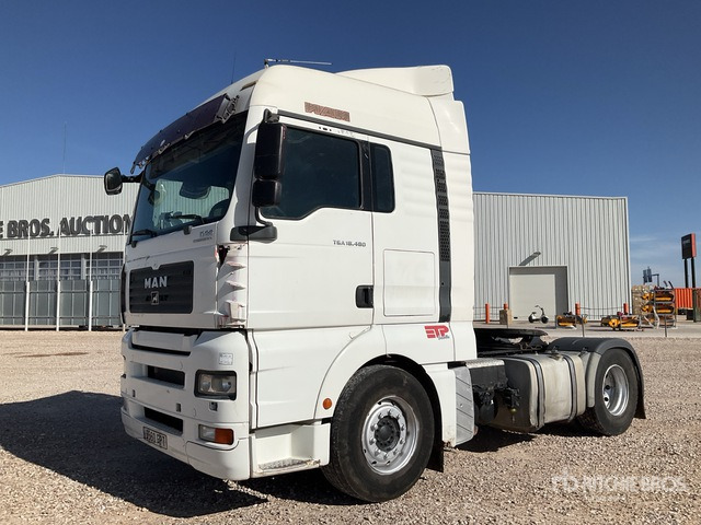 2007 MAN TGA18.480 4x2 T/A Sleeper Truck Tractor - Tractor unit: picture 1 2007 MAN TGA18.480 4x2 T/A Sleeper Truck Tractor - Tractor unit: picture 1