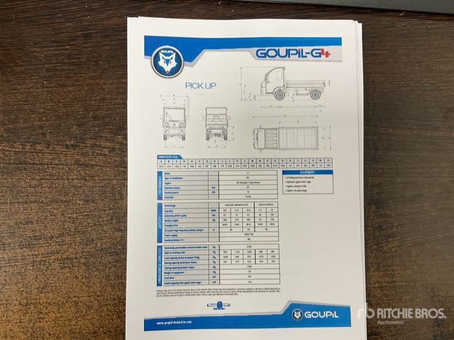 2019 Goupil G4M Electric Utility Vehicle - Utility/ Special vehicle: picture 5 2019 Goupil G4M Electric Utility Vehicle - Utility/ Special vehicle: picture 5
