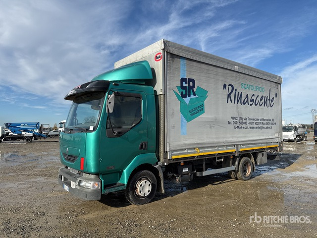 2004 Renault Midlum 4x2 Curtain Side Truck - Curtainsider truck: picture 1 2004 Renault Midlum 4x2 Curtain Side Truck - Curtainsider truck: picture 1