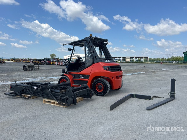 2010 Linde H80D-01 8000 kg Forklift - Forklift: picture 3 2010 Linde H80D-01 8000 kg Forklift - Forklift: picture 3