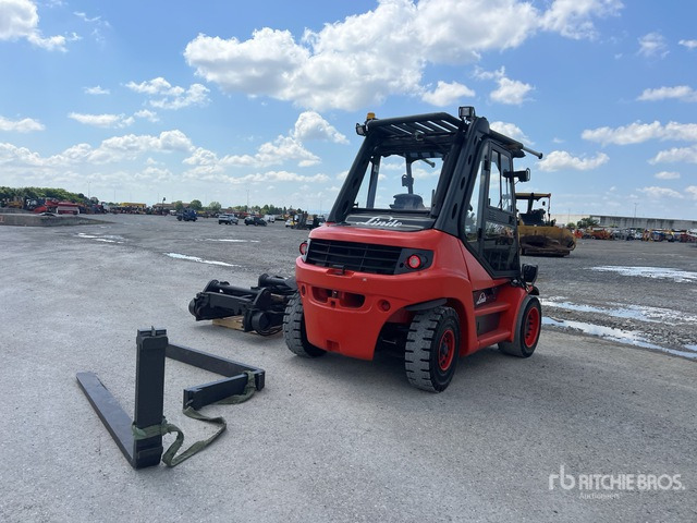 2010 Linde H80D-01 8000 kg Forklift - Forklift: picture 4 2010 Linde H80D-01 8000 kg Forklift - Forklift: picture 4
