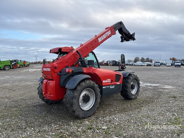 2010 Manitou MLT741 Telehandler - Telescopic handler: picture 3 2010 Manitou MLT741 Telehandler - Telescopic handler: picture 3