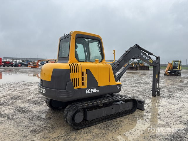 2015 Volvo EC55B Mini Excavator: <6.6t - Mini excavator: picture 4 2015 Volvo EC55B Mini Excavator: <6.6t - Mini excavator: picture 4