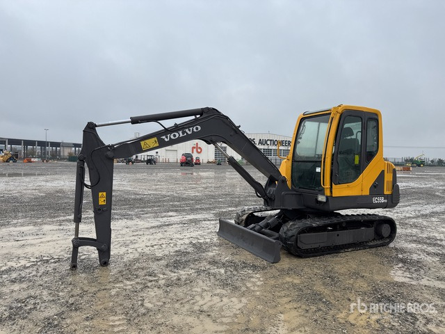 2015 Volvo EC55B Mini Excavator: <6.6t - Mini excavator: picture 2 2015 Volvo EC55B Mini Excavator: <6.6t - Mini excavator: picture 2