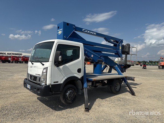 2017 Nissan Cabstar Cabstar 35.12 2017 Socage DA 324 24 m on Bucket Truck - Truck mounted aerial platform: picture 1 2017 Nissan Cabstar Cabstar 35.12 2017 Socage DA 324 24 m on Bucket Truck - Truck mounted aerial platform: picture 1