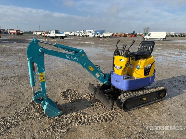 Kubota U-10 Mini Excavator: <6.6t - Mini excavator: picture 1 Kubota U-10 Mini Excavator: <6.6t - Mini excavator: picture 1