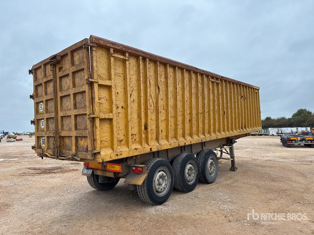1989 Trailor S383EL Tri/A Semi-Remorque Benne 3 Essieux End Dump Trailer - Tipper trailer: picture 3 1989 Trailor S383EL Tri/A Semi-Remorque Benne 3 Essieux End Dump Trailer - Tipper trailer: picture 3