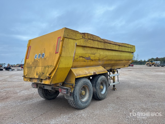 2000 Kaiser S3302V T/A Semi-Remorque Benne 2 Essieux End Dump Trailer - Tipper trailer: picture 3 2000 Kaiser S3302V T/A Semi-Remorque Benne 2 Essieux End Dump Trailer - Tipper trailer: picture 3