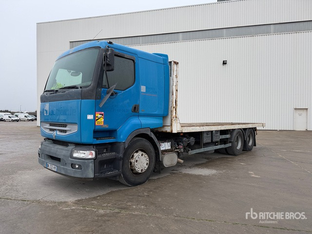 2005 Renault Premium 420Dci 6x2 Camion Plateau 6x2 Flatbed Truck - Dropside/ Flatbed truck: picture 1 2005 Renault Premium 420Dci 6x2 Camion Plateau 6x2 Flatbed Truck - Dropside/ Flatbed truck: picture 1