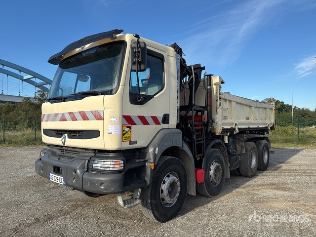2006 Renault Kerax 420dCi 2006 Palfinger pk12000 6680 kg ... Dump Truck with Crane - Tipper: picture 1 2006 Renault Kerax 420dCi 2006 Palfinger pk12000 6680 kg ... Dump Truck with Crane - Tipper: picture 1