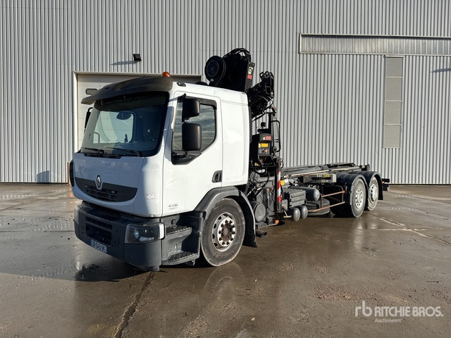 2007 Renault Premium 6x2 Camion Ampliroll 6x2 Roll-Off Truck - Hook lift truck, Crane truck: picture 1 2007 Renault Premium 6x2 Camion Ampliroll 6x2 Roll-Off Truck - Hook lift truck, Crane truck: picture 1