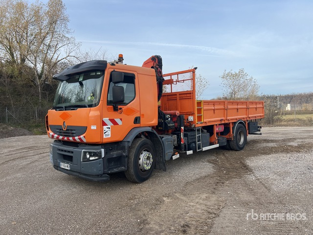 2007 Renault Premium II DXi 2007 Palfinger PK15500 5750 kg ... Flatbed Truck with Crane - Dropside/ Flatbed truck, Crane truck: picture 1 2007 Renault Premium II DXi 2007 Palfinger PK15500 5750 kg ... Flatbed Truck with Crane - Dropside/ Flatbed truck, Crane truck: picture 1