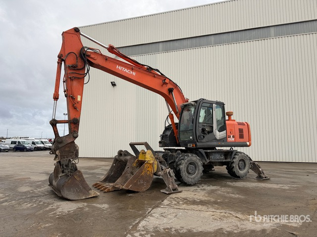 2008 Hitachi ZX190W-3 Pelle Sur Pneus Wheel Excavator - Wheel excavator: picture 1 2008 Hitachi ZX190W-3 Pelle Sur Pneus Wheel Excavator - Wheel excavator: picture 1