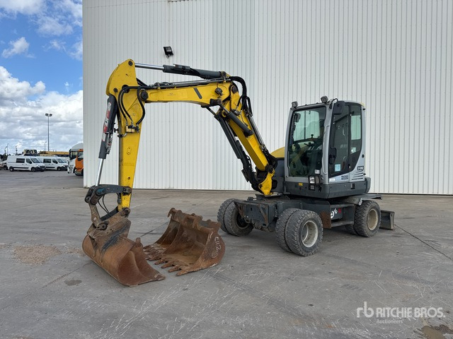 2016 Wacker Neuson EW65 Pelle Sur Pneus Wheel Excavator - Wheel excavator: picture 1 2016 Wacker Neuson EW65 Pelle Sur Pneus Wheel Excavator - Wheel excavator: picture 1