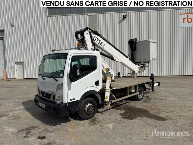 2017 Nissan Cabstar NT400 35.12 2016 Manotti CT16.I 14 m on 4x2 ... Bucket Truck - Truck mounted aerial platform: picture 2 2017 Nissan Cabstar NT400 35.12 2016 Manotti CT16.I 14 m on 4x2 ... Bucket Truck - Truck mounted aerial platform: picture 2