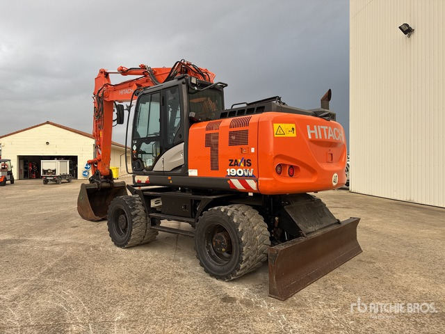 2018 Hitachi ZX190W-6 Pelle Sur Pneus Wheel Excavator - Wheel excavator: picture 3 2018 Hitachi ZX190W-6 Pelle Sur Pneus Wheel Excavator - Wheel excavator: picture 3