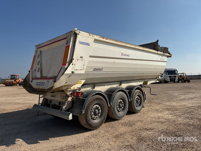 2019 Menci S7R Tri/A Remorque Benne Alu 3 Essieux End Dump Trailer - Flail mower/ Mulcher: picture 4 2019 Menci S7R Tri/A Remorque Benne Alu 3 Essieux End Dump Trailer - Flail mower/ Mulcher: picture 4