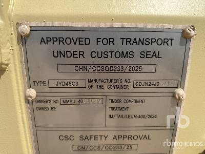 CTTN 40HQ 40 Ft One-Way High Cube (Unused) - Shipping container: picture 5 CTTN 40HQ 40 Ft One-Way High Cube (Unused) - Shipping container: picture 5