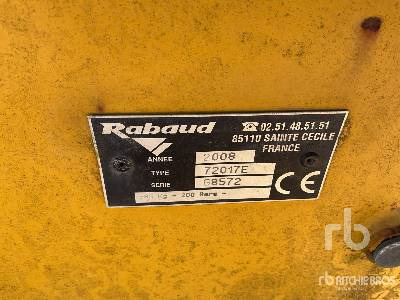 RABAUD TURBONET 2000A 2000 mm Balayeuse - Plant trailer: picture 5 RABAUD TURBONET 2000A 2000 mm Balayeuse - Plant trailer: picture 5