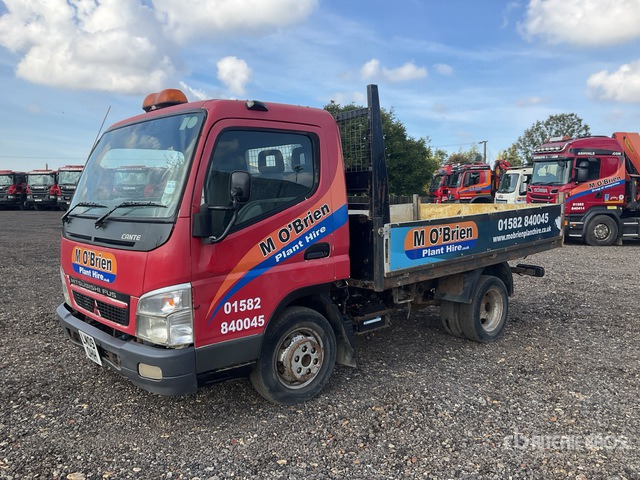 2009 Mitsubishi Canter 3C13-25 SWB 4x2 Flatbed Dump Truck - Tipper: picture 3 2009 Mitsubishi Canter 3C13-25 SWB 4x2 Flatbed Dump Truck - Tipper: picture 3