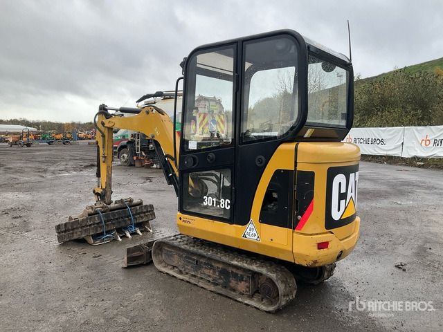 2011 Cat 301.8C Mini Excavator: <6.6t - Mini excavator: picture 4 2011 Cat 301.8C Mini Excavator: <6.6t - Mini excavator: picture 4