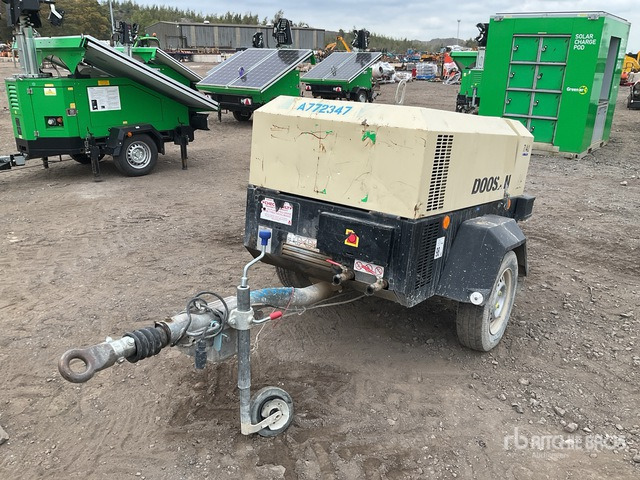 2017 Doosan 7/41 Mobile Air Compressor - Air compressor: picture 2 2017 Doosan 7/41 Mobile Air Compressor - Air compressor: picture 2