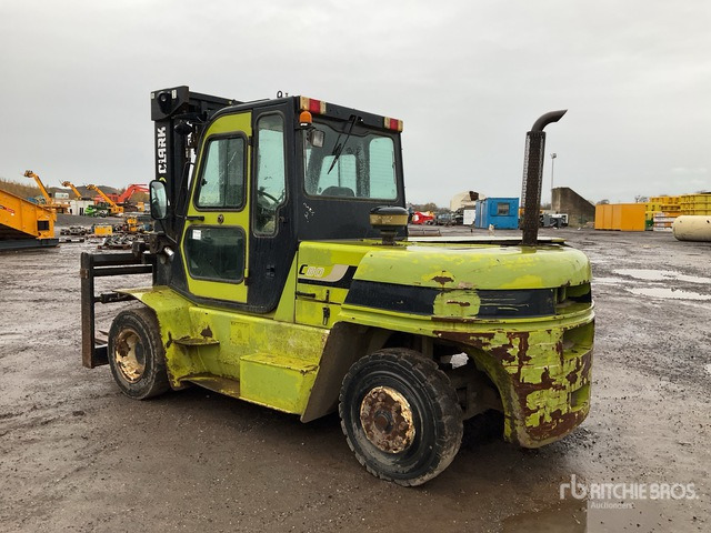 2018 Clark C80D 8000 kg (Inoperable) Forklift - Diesel forklift: picture 3 2018 Clark C80D 8000 kg (Inoperable) Forklift - Diesel forklift: picture 3