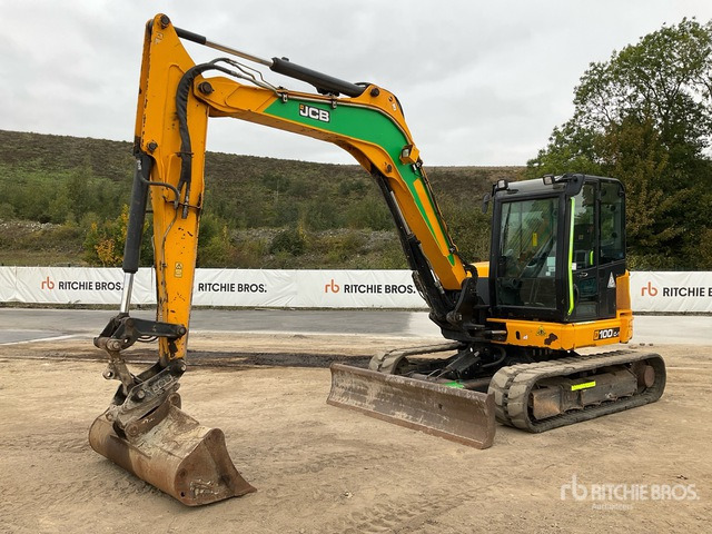 2018 JCB 100C-1 2018 JCB 100C-1 Tracked Excavator Tracked Excavator - Crawler excavator: picture 1 2018 JCB 100C-1 2018 JCB 100C-1 Tracked Excavator Tracked Excavator - Crawler excavator: picture 1