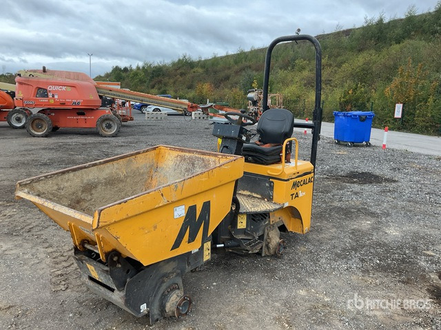 2018 Mecalac TA1EH (Inoperable) Dumper - Mini dumper: picture 2 2018 Mecalac TA1EH (Inoperable) Dumper - Mini dumper: picture 2
