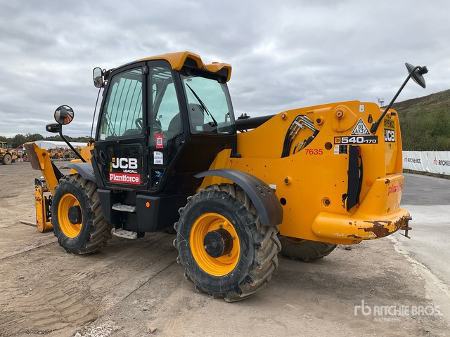 2019 JCB 540-170 Telehandler - Telescopic handler: picture 3 2019 JCB 540-170 Telehandler - Telescopic handler: picture 3