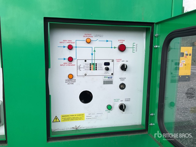 2021 Offgrid Energy Ingenium LX 45/90 30 kVA Skid-Mounted Battery Sto ... Generator Set - Generator set: picture 5 2021 Offgrid Energy Ingenium LX 45/90 30 kVA Skid-Mounted Battery Sto ... Generator Set - Generator set: picture 5