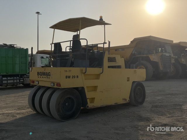 1999 Bomag BW20R 8 Wheel Pneumatic Roller - Flail mower/ Mulcher: picture 3 1999 Bomag BW20R 8 Wheel Pneumatic Roller - Flail mower/ Mulcher: picture 3