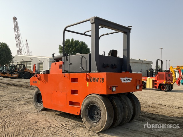 2003 Hamm GRW18 8 Wheel Pneumatic Roller - Pneumatic roller: picture 4 2003 Hamm GRW18 8 Wheel Pneumatic Roller - Pneumatic roller: picture 4
