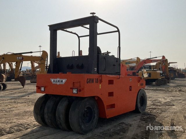 2003 Hamm GRW18 8 Wheel Pneumatic Roller - Pneumatic roller: picture 5 2003 Hamm GRW18 8 Wheel Pneumatic Roller - Pneumatic roller: picture 5