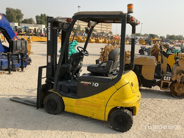 2007 Komatsu FB10-12 1 ton Electric Forklift - Electric forklift: picture 3 2007 Komatsu FB10-12 1 ton Electric Forklift - Electric forklift: picture 3