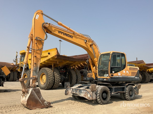2013 Hyundai Robex 170W-9S - Wheel excavator: picture 3 2013 Hyundai Robex 170W-9S - Wheel excavator: picture 3