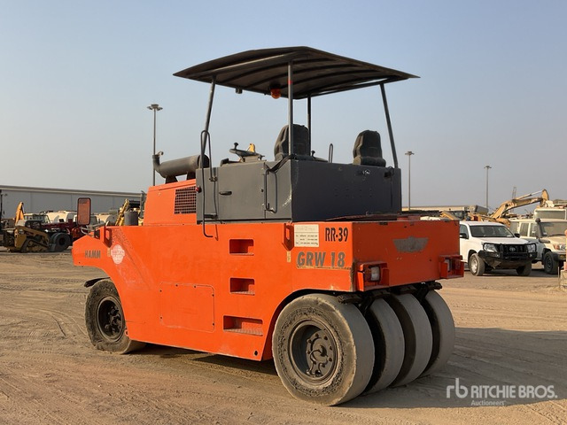 2015 Hamm GRW18 8 Wheel Pneumatic Roller - Pneumatic roller: picture 4 2015 Hamm GRW18 8 Wheel Pneumatic Roller - Pneumatic roller: picture 4