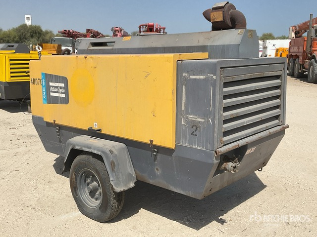 2018 Atlas Copco XAHS186 Mobile (Inoperable) Air Compressor - Air compressor: picture 4 2018 Atlas Copco XAHS186 Mobile (Inoperable) Air Compressor - Air compressor: picture 4