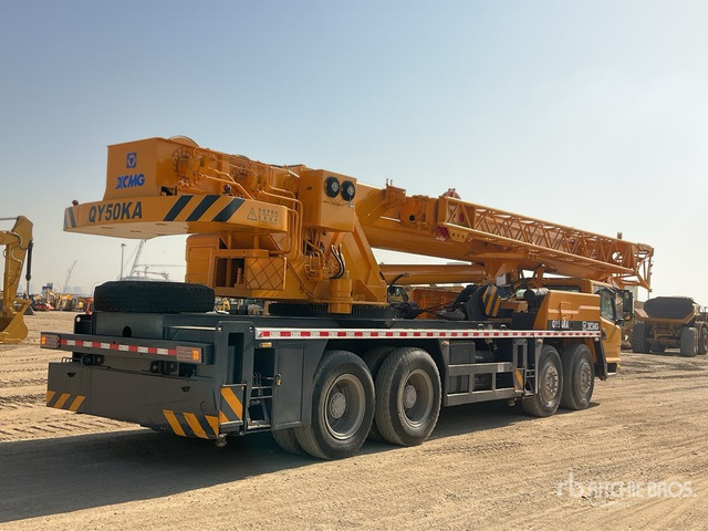 2020 XCMG QY50KA 50 ton 8x4x4 Hydraulic Truck Crane - Mobile crane: picture 3 2020 XCMG QY50KA 50 ton 8x4x4 Hydraulic Truck Crane - Mobile crane: picture 3