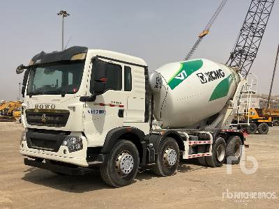 CNHTC HOWO TX340 8x4 Twin-Steer - Concrete mixer truck: picture 1 CNHTC HOWO TX340 8x4 Twin-Steer - Concrete mixer truck: picture 1