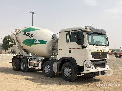 CNHTC HOWO TX340 8x4 Twin-Steer - Concrete mixer truck: picture 4 CNHTC HOWO TX340 8x4 Twin-Steer - Concrete mixer truck: picture 4