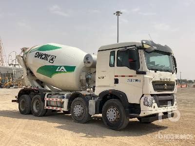 CNHTC HOWO TX340 8x4 Twin-Steer - Concrete mixer truck: picture 4 CNHTC HOWO TX340 8x4 Twin-Steer - Concrete mixer truck: picture 4