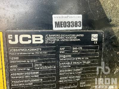JCB 540-170 - Telescopic handler: picture 5 JCB 540-170 - Telescopic handler: picture 5