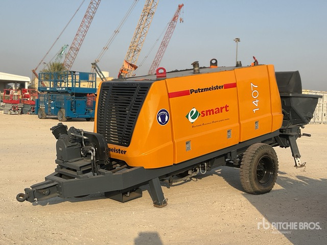 Putzmeister BSA1407D - Stationary concrete pump: picture 1 Putzmeister BSA1407D - Stationary concrete pump: picture 1