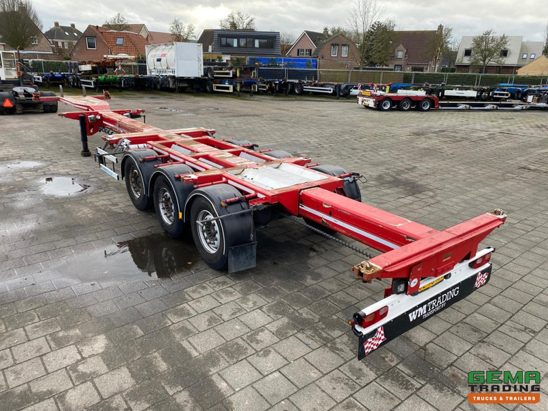 D-Tec Flexitrailer FT-43-03V 3-Assen SAF - Schijfremmen - Liftas - 20FT Swap - Alle Containers 07/2025APK - Container transporter/ Swap body semi-trailer: picture 4 D-Tec Flexitrailer FT-43-03V 3-Assen SAF - Schijfremmen - Liftas - 20FT Swap - Alle Containers 07/2025APK - Container transporter/ Swap body semi-trailer: picture 4