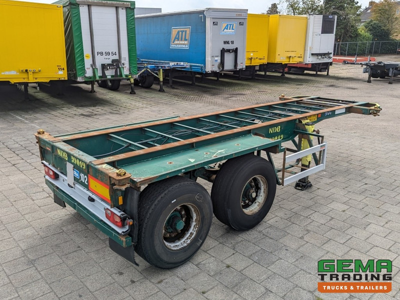Flandria COP2B 2-Assen ROR Drumbrakes - Steel Suspension - 3140KG - 20FT (O1872) - Container transporter/ Swap body semi-trailer: picture 1 Flandria COP2B 2-Assen ROR Drumbrakes - Steel Suspension - 3140KG - 20FT (O1872) - Container transporter/ Swap body semi-trailer: picture 1