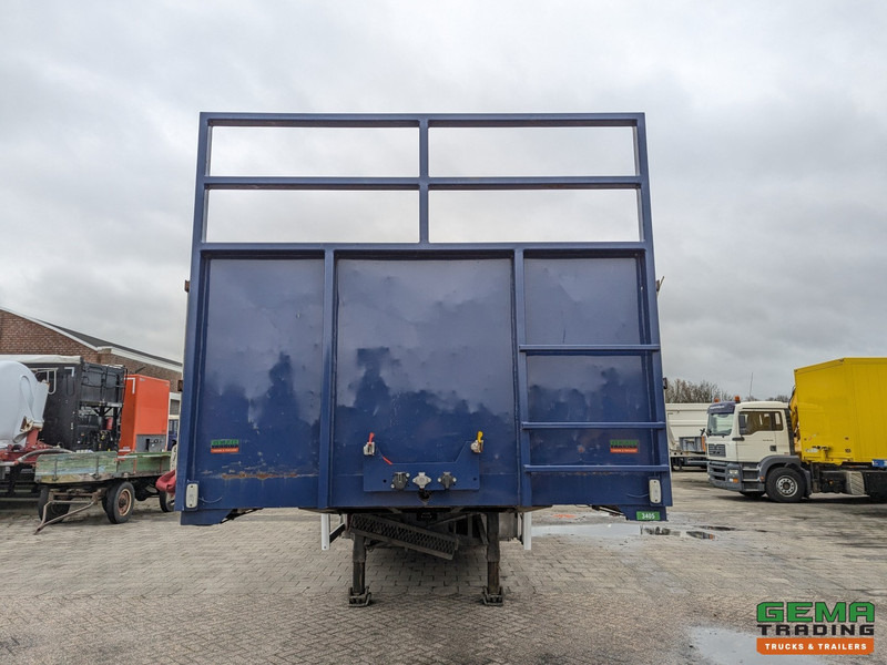 Dropside/ Flatbed semi-trailer Kennis TPD.348.R-B Kennis R-24 Rollerkraan - 3-Assen SAF - 2-StuurAssen  Trommelremmen  11/2025APK: picture 9