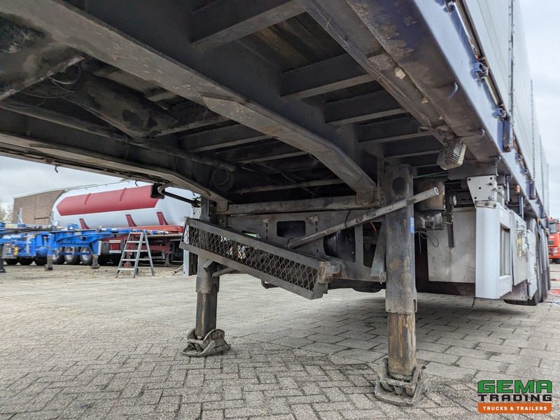 Dropside/ Flatbed semi-trailer Kennis TPD.348.R-B Kennis R-24 Rollerkraan - 3-Assen SAF - 2-StuurAssen  Trommelremmen  11/2025APK: picture 11