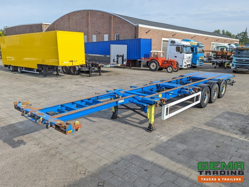 Krone SDC-27 3-Assen BPW Drumbrakes - 5340KG - All Connections (O1912) - Container transporter/ Swap body semi-trailer: picture 1 Krone SDC-27 3-Assen BPW Drumbrakes - 5340KG - All Connections (O1912) - Container transporter/ Swap body semi-trailer: picture 1